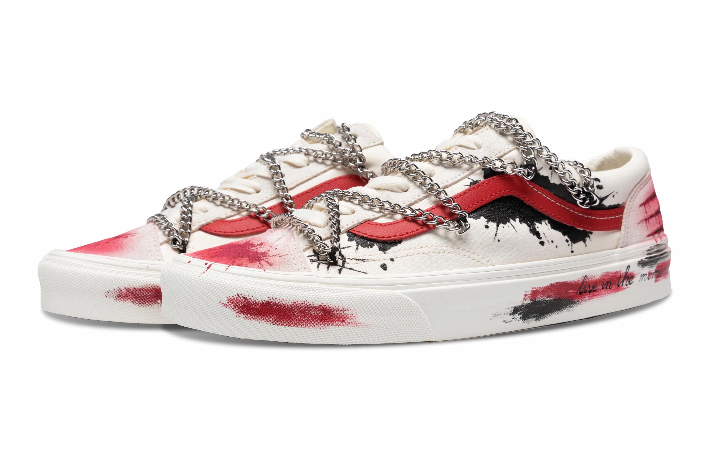 Vans Style 36 Marshmallow Racing Red 32day