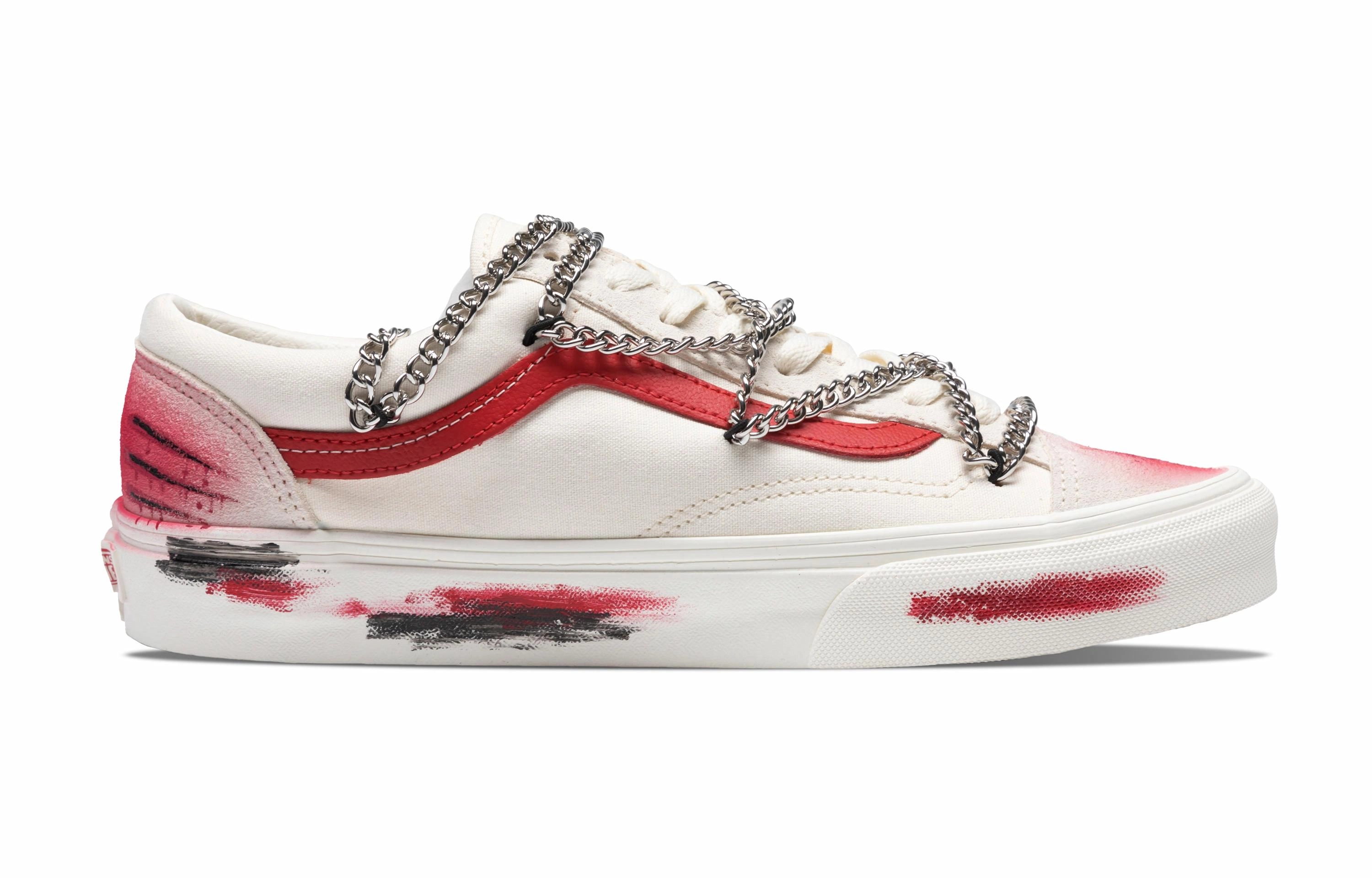 Vans Style 36 Marshmallow Racing Red 32day
