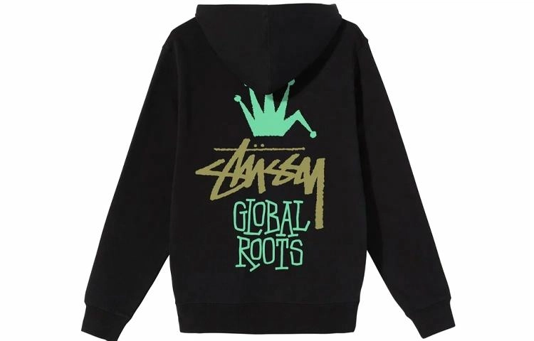 Stussy GLOBAL ROOTS HOOD Logo