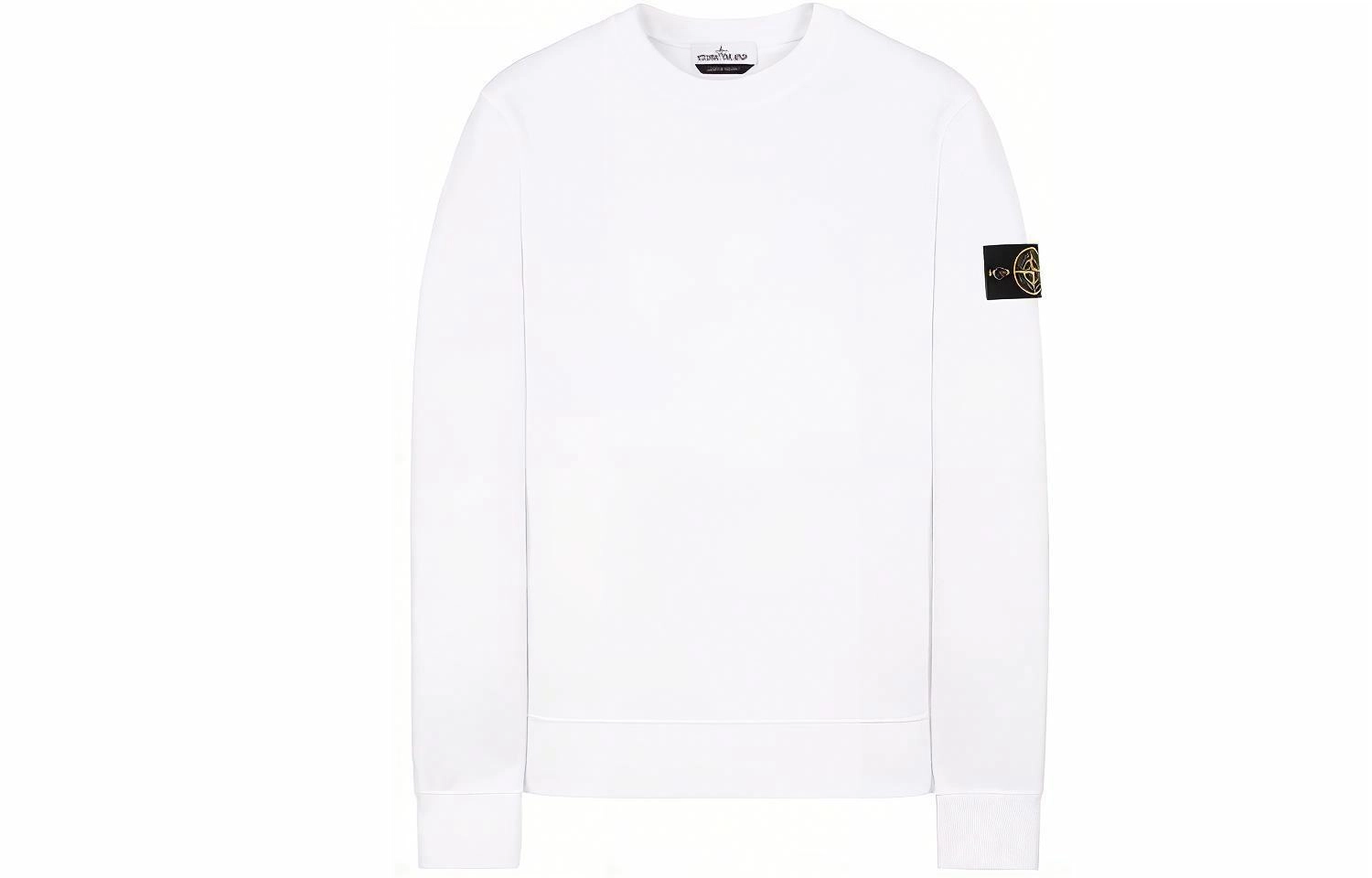 STONE ISLAND Garment Dyed Crew Sweat