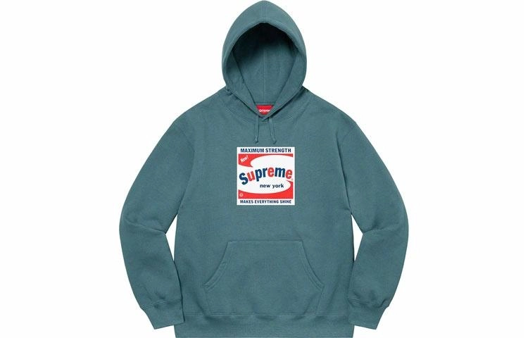 Supreme SS21 Week 3 Shine Hooded Sweatshirt Logo