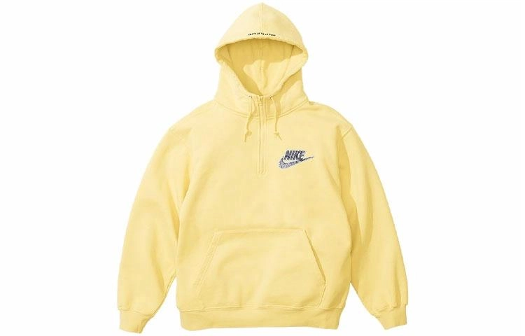 Supreme SS21 Week 3 x Nike Half Zip Hooded Sweatshirt Logo