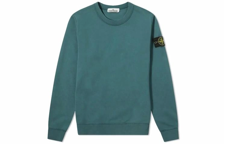 STONE ISLAND Garment Dyed Crew Sweat