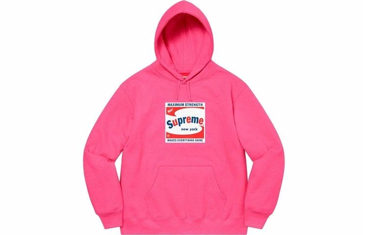 Supreme SS21 Week 3 Shine Hooded Sweatshirt Logo