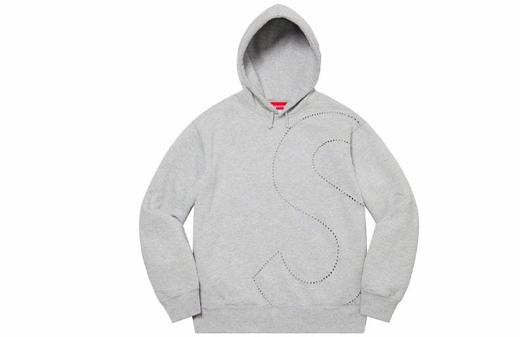 Supreme SS21 Week 1 Laser Cut S Logo Hooded Sweatshirt Logo