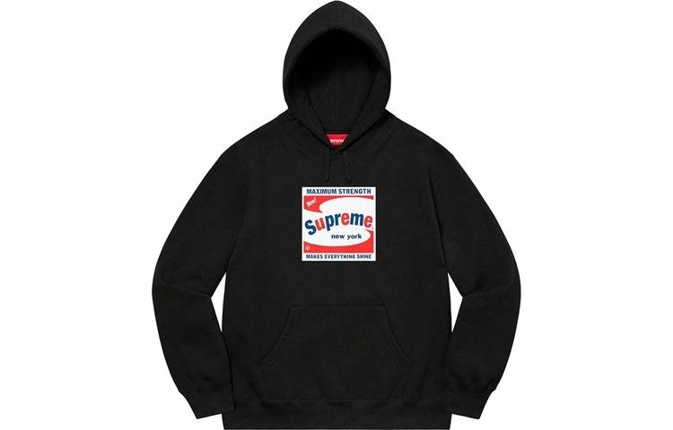 Supreme SS21 Week 3 Shine Hooded Sweatshirt Logo