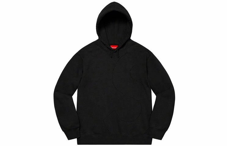 Supreme SS21 Week 1 Laser Cut S Logo Hooded Sweatshirt Logo