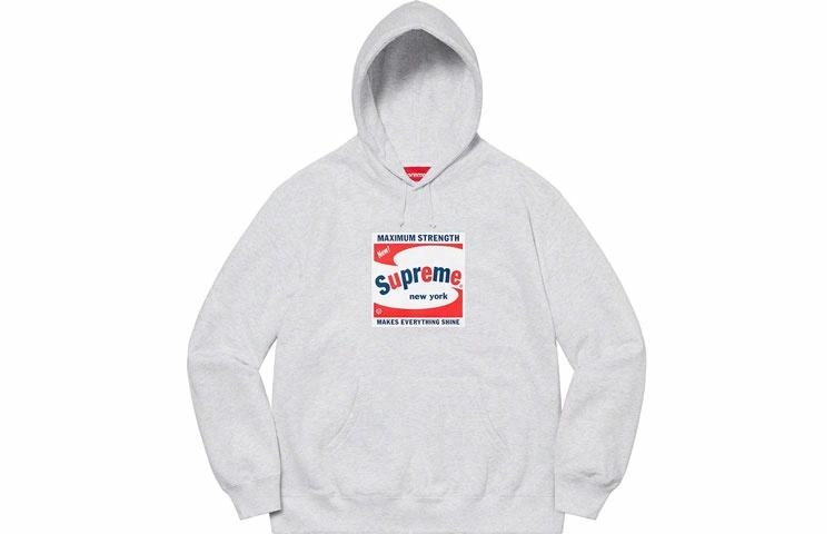 Supreme SS21 Week 3 Shine Hooded Sweatshirt Logo