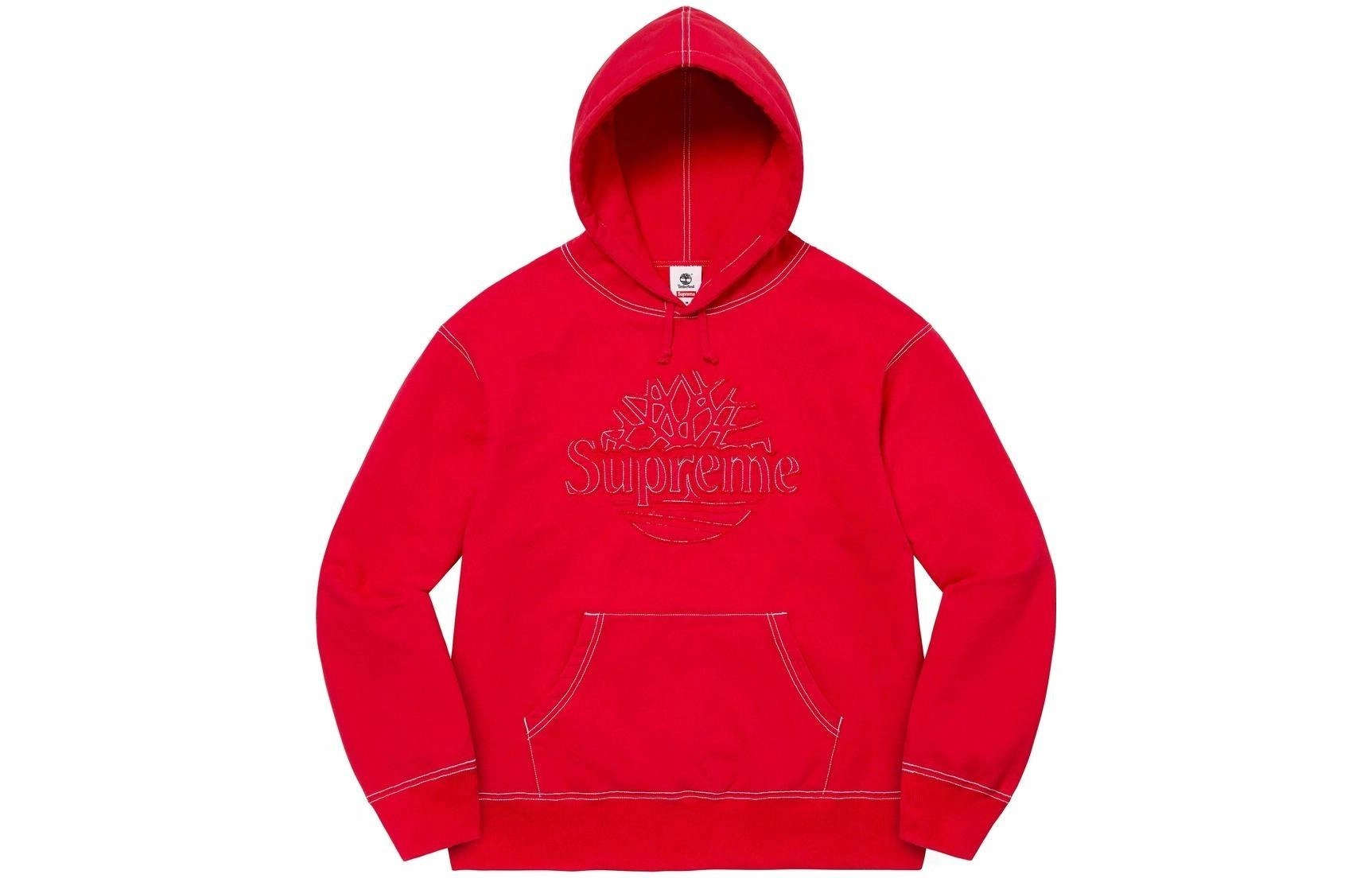 Supreme SS23 Week 8 x TIMBERLAND HOODED SWEATSHIRT Logo