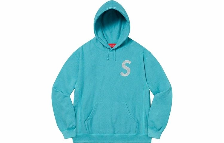 Supreme Week 6 x Swarovski S Logo Hooded Sweatshirt S