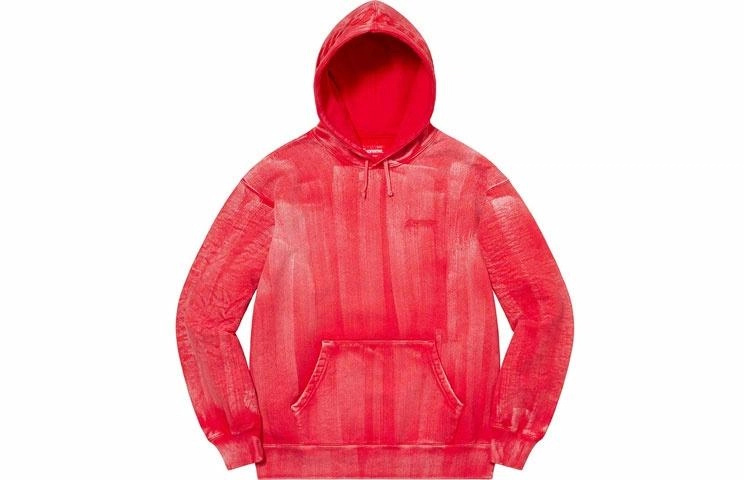 Supreme SS21 Week 9 Brush Stroke Hooded Sweatshirt