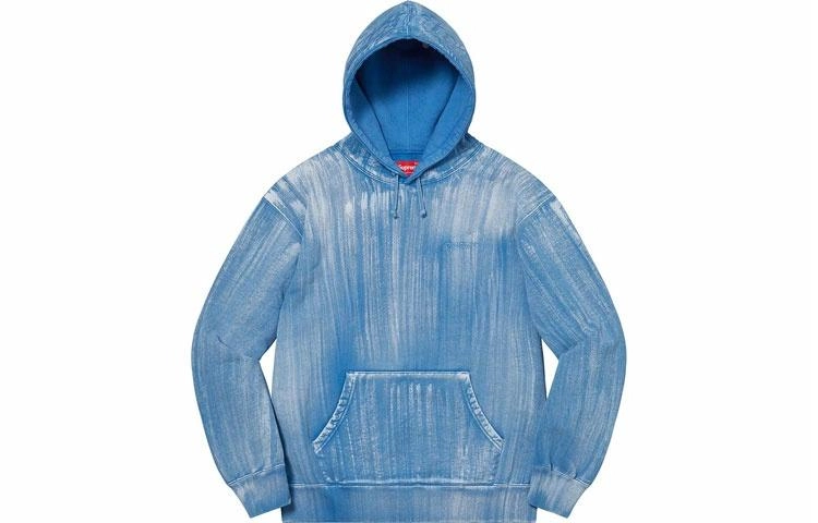 Supreme SS21 Week 9 Brush Stroke Hooded Sweatshirt