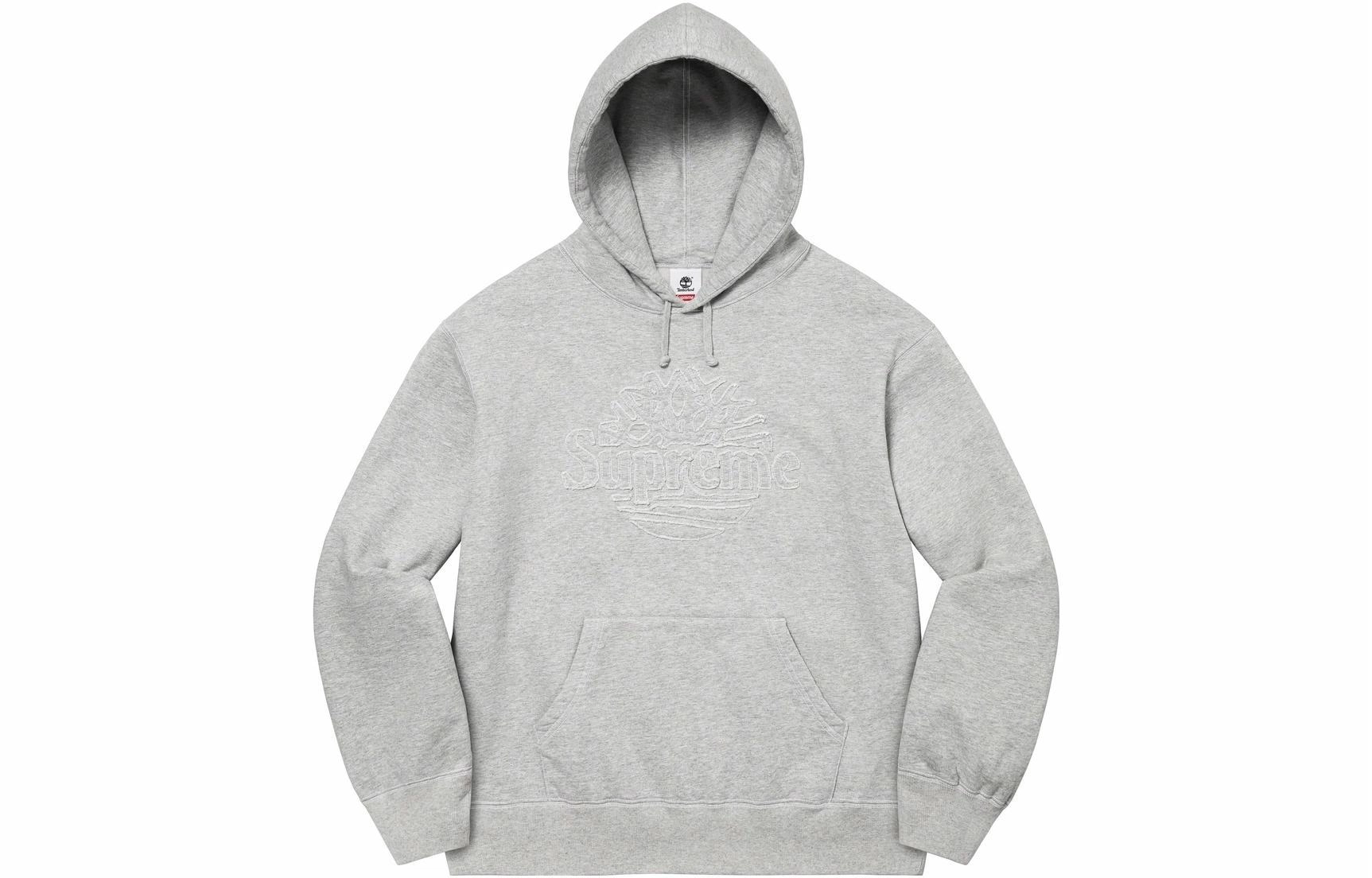 Supreme SS23 Week 8 x TIMBERLAND HOODED SWEATSHIRT Logo