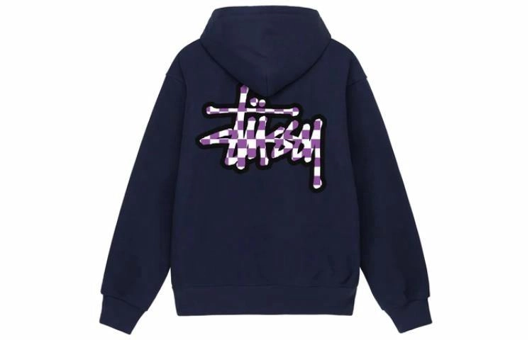 Stussy SS23 CHECKER STOCK HOODIE