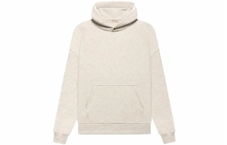 Fear of God SS23 ETERNAL Fleece Hoodie Light Oatmeal