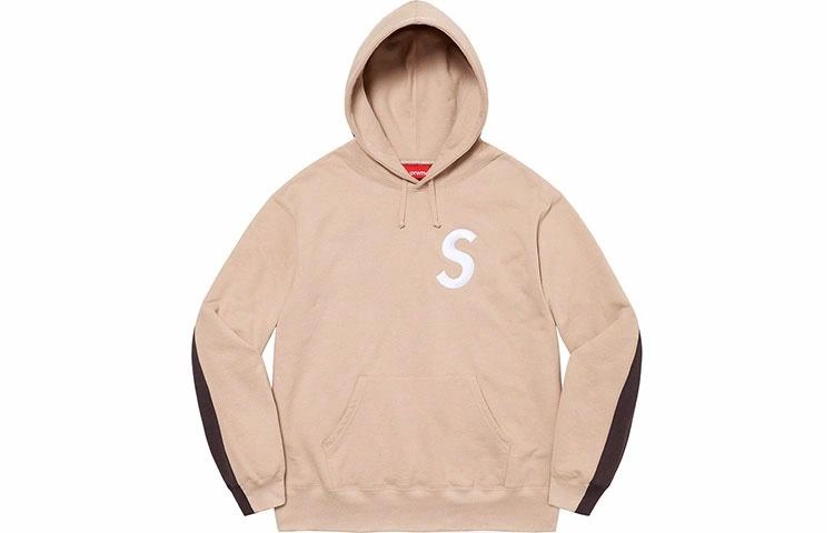 Supreme Week 5 S Logo Split Hooded Sweatshirt