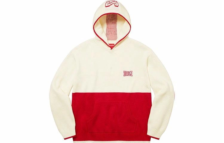 Supreme FW21 Week 7 2-Tone Hooded Sweater