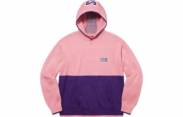 Supreme FW21 Week 7 2-Tone Hooded Sweater