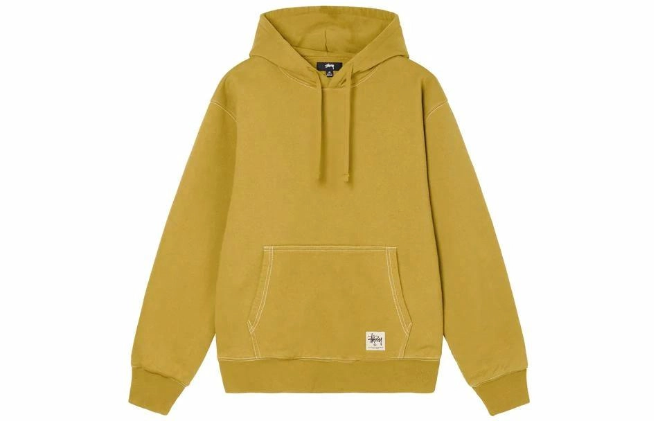 Stussy Contrast Stitch Label Hoodie Logo