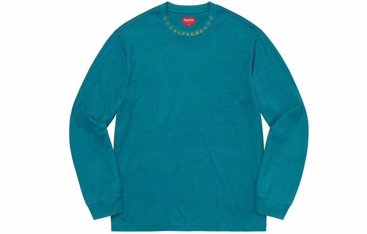 Supreme FW21 Week 7 Stars Collar LS Top