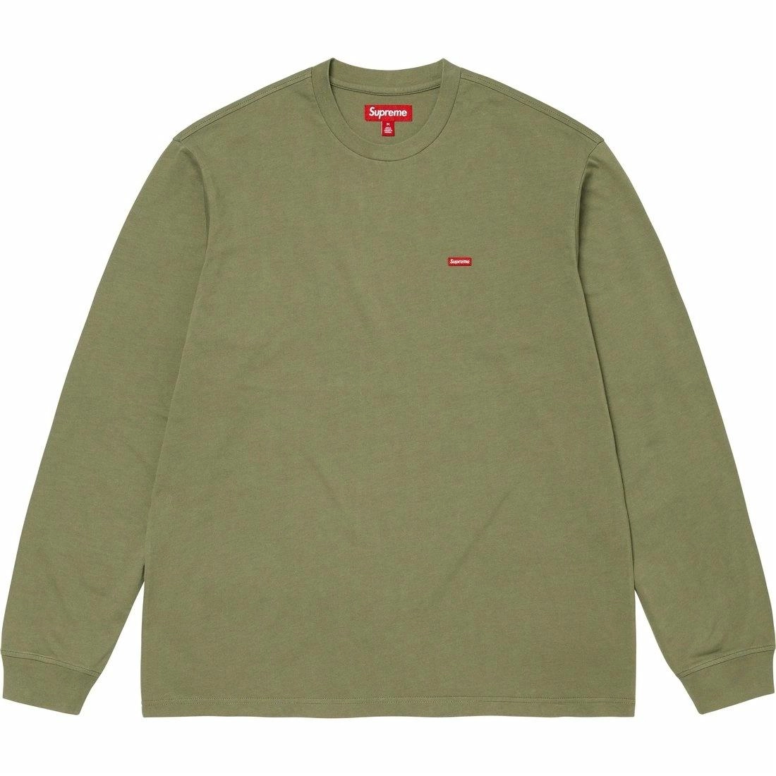 Supreme SS25 WEEK1 Small Box LS Tee logoT