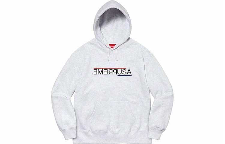 Supreme FW21 Week 9 USA Hooded Sweatshirt Logo