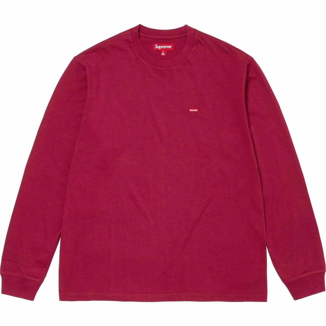 Supreme SS25 WEEK1 Small Box LS Tee logoT