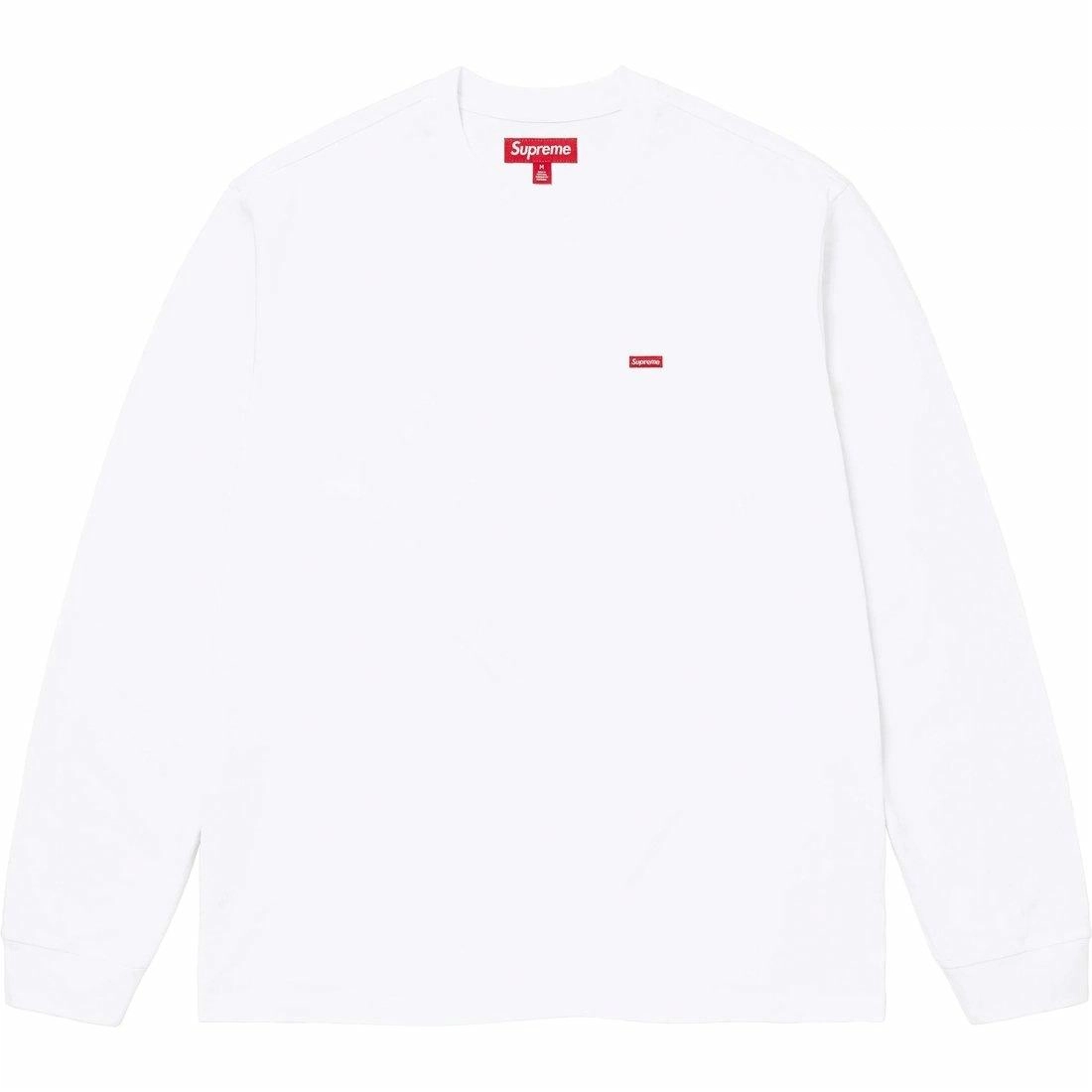 Supreme SS25 WEEK1 Small Box LS Tee logoT