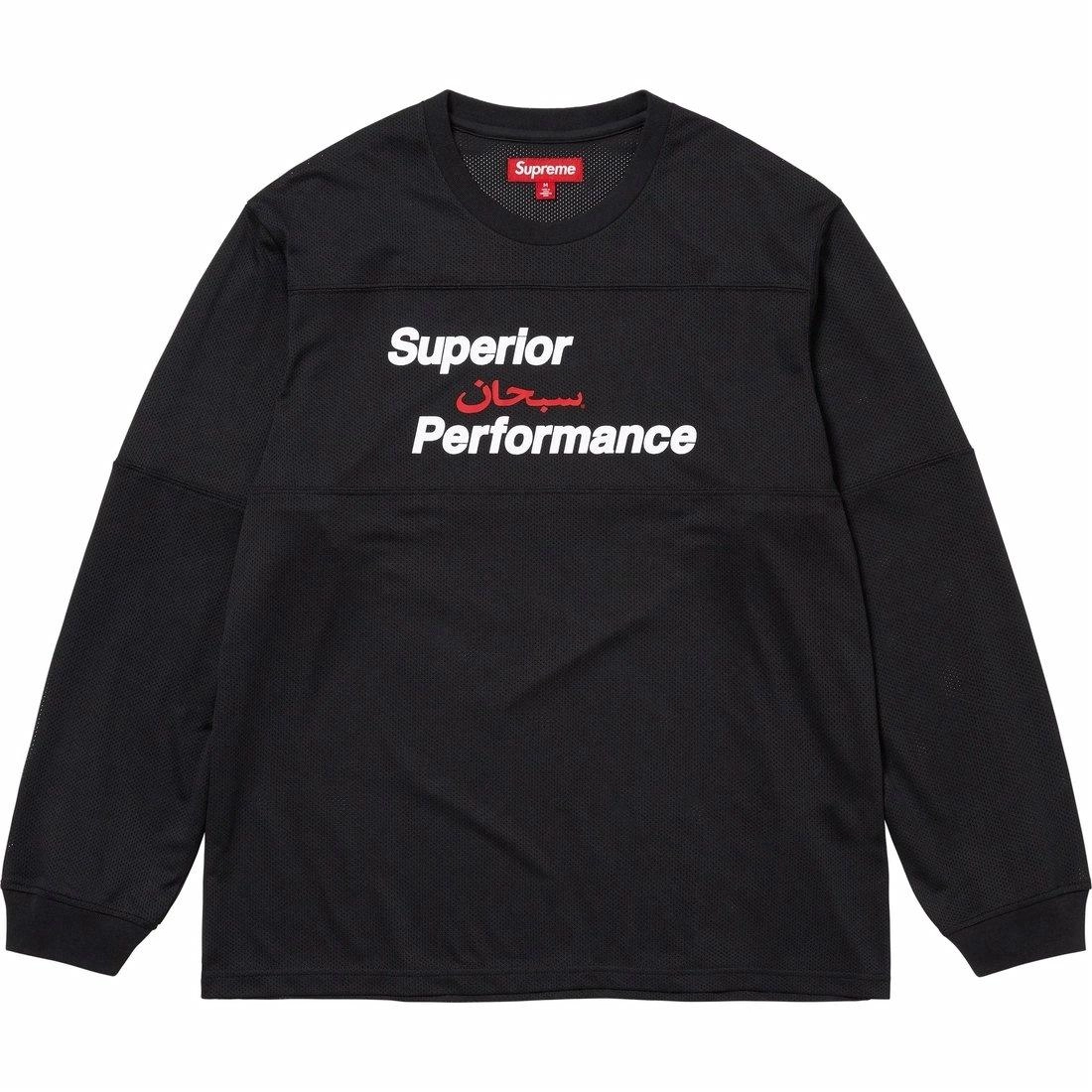 Supreme SS25 WEEK1 Arabic Mesh LS Top T