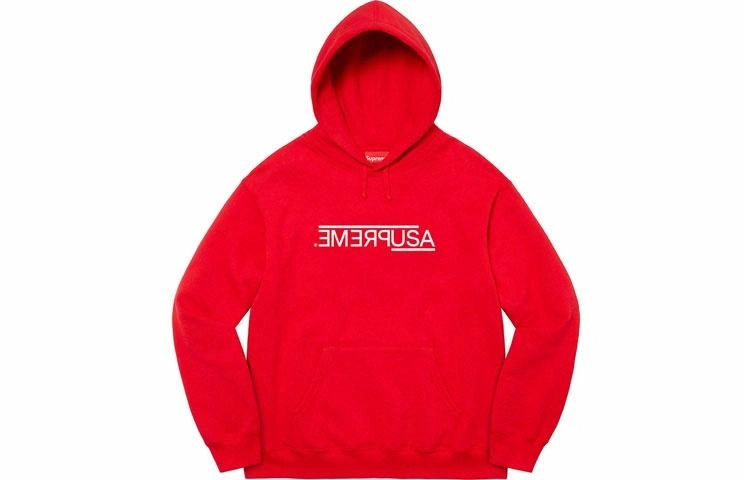 Supreme FW21 Week 9 USA Hooded Sweatshirt Logo