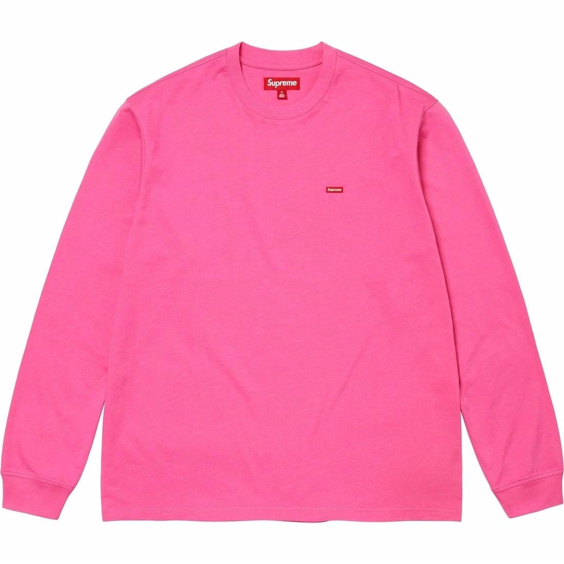 Supreme SS25 WEEK1 Small Box LS Tee logoT