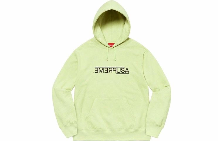 Supreme FW21 Week 9 USA Hooded Sweatshirt Logo