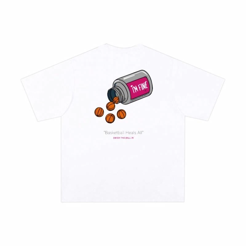 SWISH THE BALL IN T