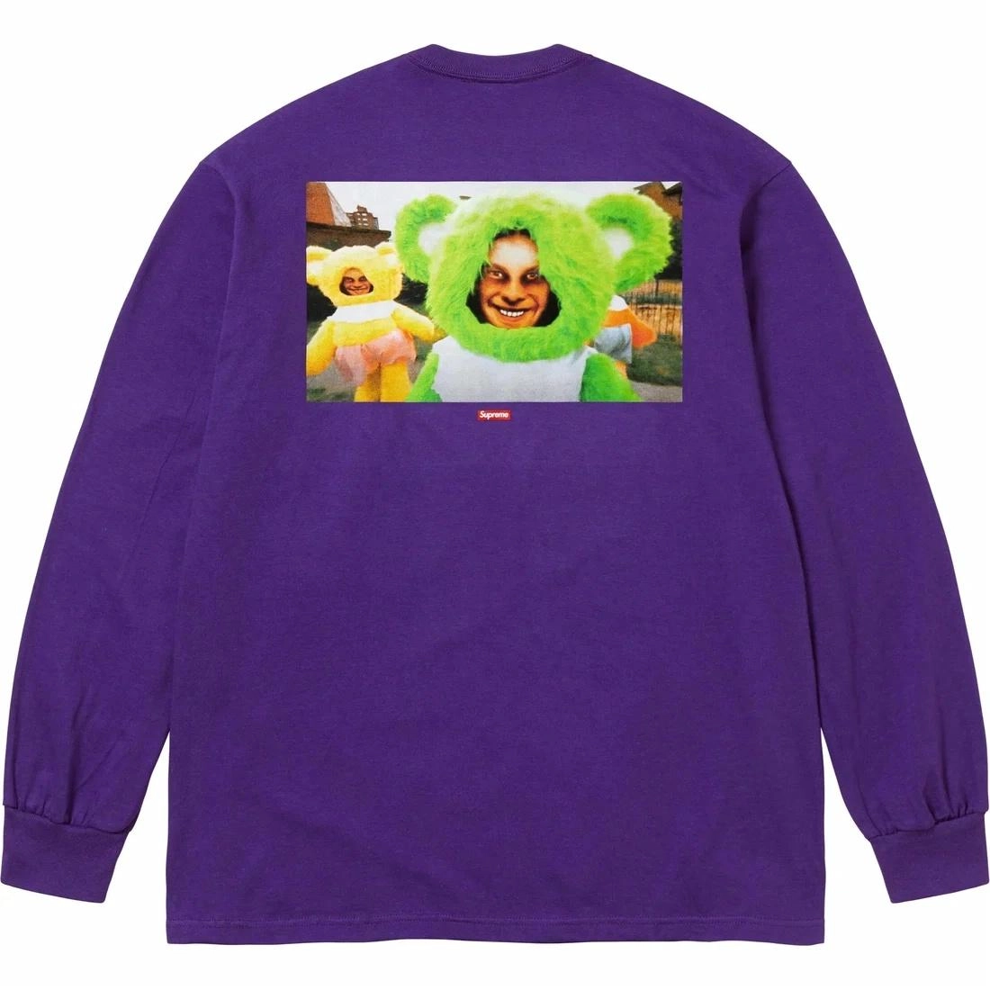 Supreme x Aphex Twin SS25 WEEK2 Donkey Rhubarb LS Tee logoT