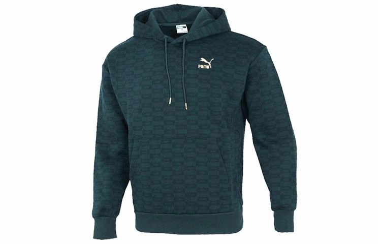 Puma Luxe Aop Hoodie Logo