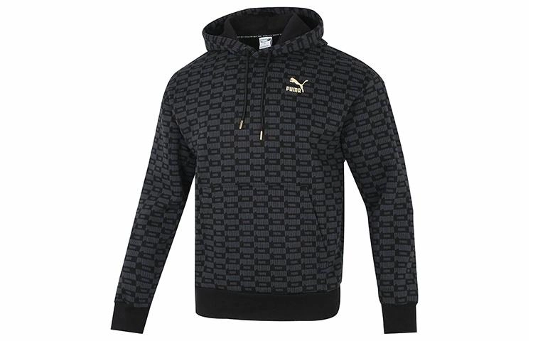 Puma Luxe Aop Hoodie Logo