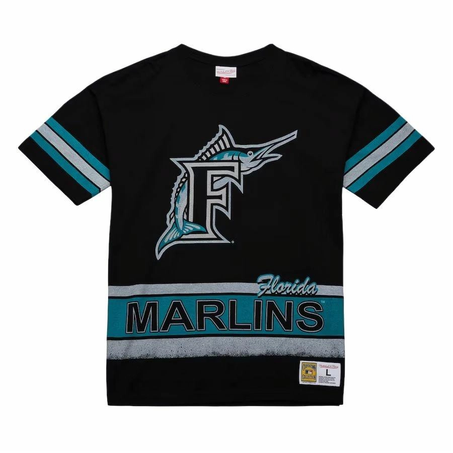Mitchell Ness x MLB Florida Marlins T
