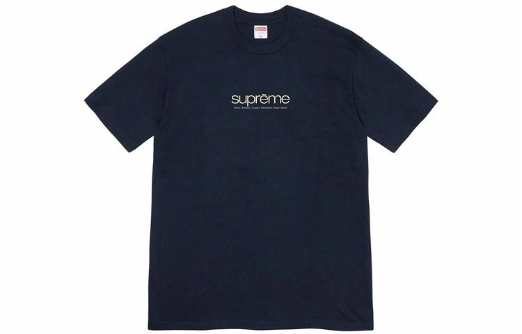 Supreme Week 1 Five Boroughs Tee Logo LogoT