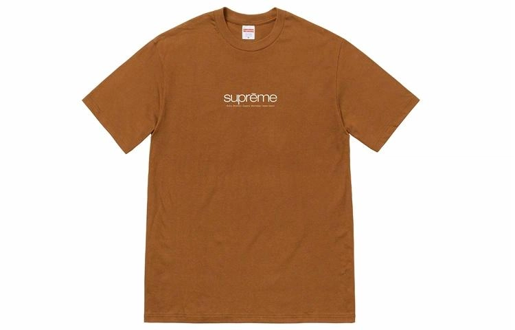 Supreme Week 1 Five Boroughs Tee Logo LogoT