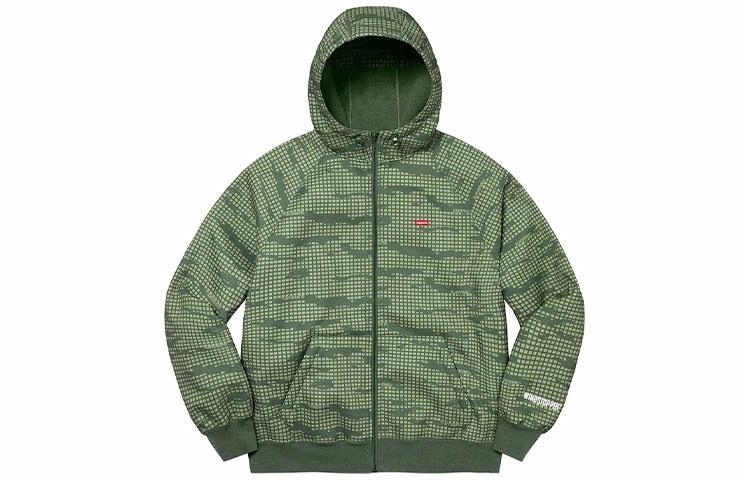Supreme FW21 Week 15 x WINDSTOPPER Zip Up Hooded Sweatshirt Logo