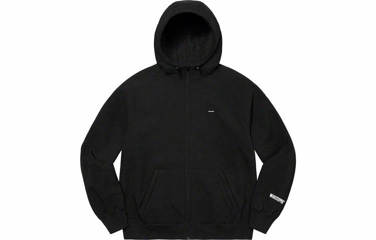 Supreme FW21 Week 15 x WINDSTOPPER Zip Up Hooded Sweatshirt Logo