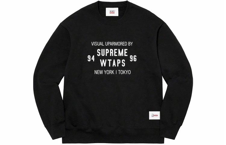 Supreme Week 15 x WTAPSFW21WTAPS Crewneck Logo