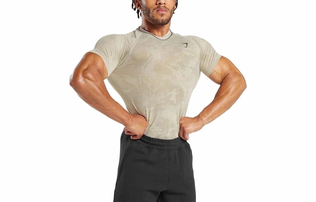GYMSHARK GEO SEAMLESS T-SHIRT LogoT