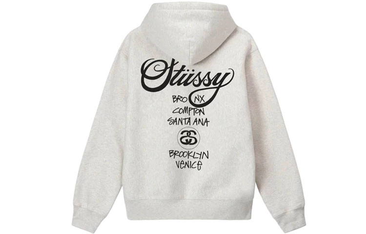 Stussy Dsm World Tour Zip Hoodie