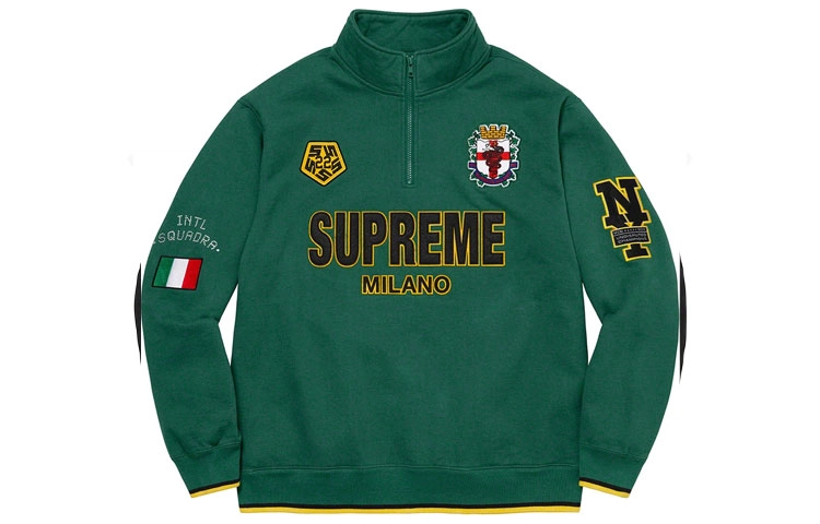 Supreme FW22 Week 1 Milano Half Zip Pullover