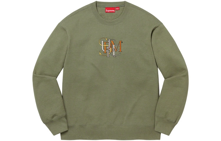 Supreme SS22 Week 1 Overlap Crewneck