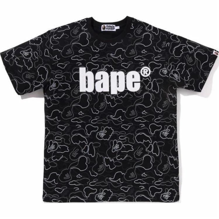 BAPE SS25 NEON CAMO T