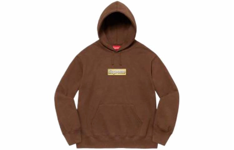 Supreme SS22 Week 1 Bling Box Logo Hooded Sweatshirt Logo