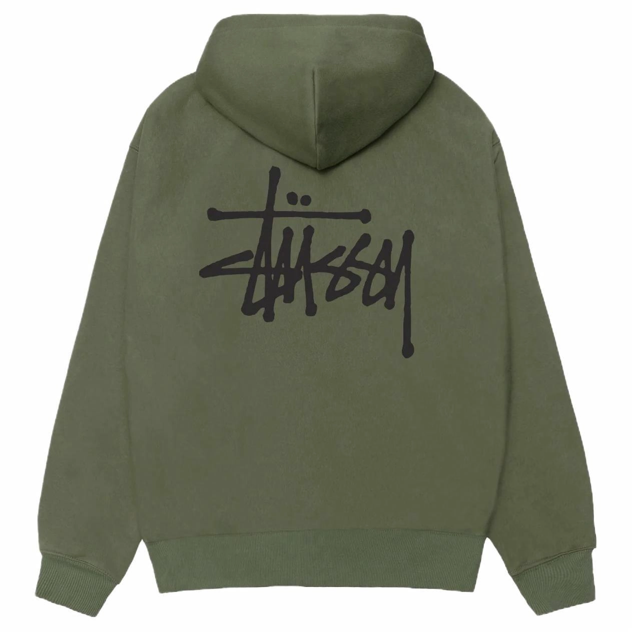 Stussy SS22 Basic Stussy Zip Hood Logo
