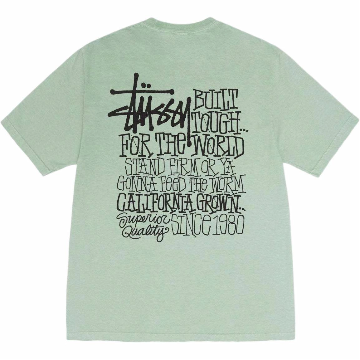 Stussy SS24 CALIFORNIA GROWN TEE PIGMENT DYED T